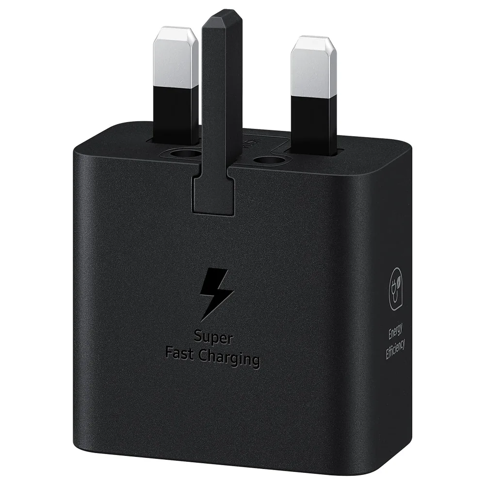 شارژر اصلی ۲۵ وات سامسونگ – شارژر اورجینال مشکی سامسونگ T2510 مناسب گوشی a22